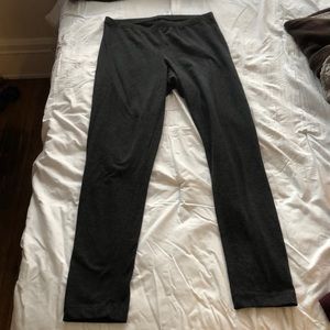 cotton gray leggings